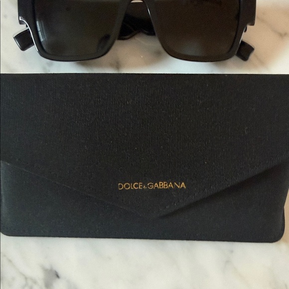 Dolce & Gabbana Black Square Sunglasses main image 9